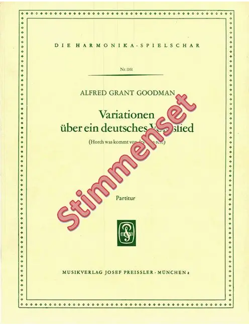 Variationen über ein deutsches Volkslied